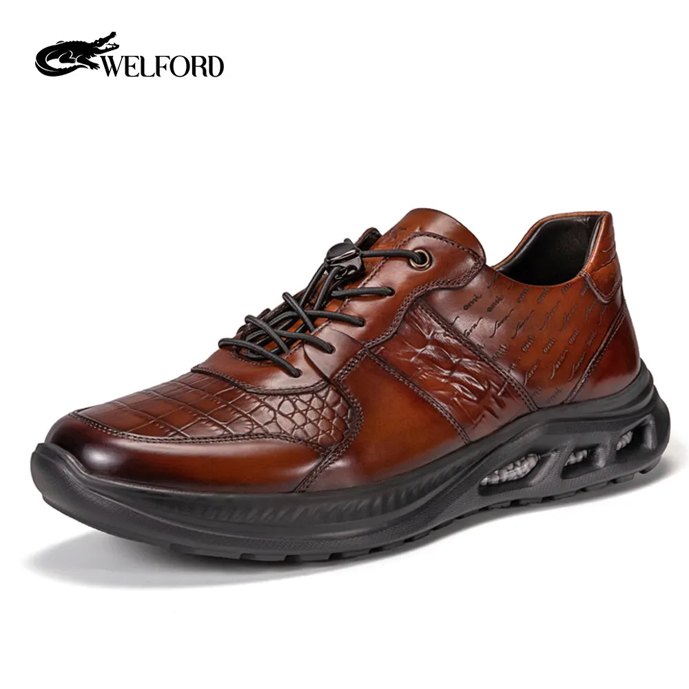 2025 New Genuine Leather Soft Soled Casual Shoes Comfortable Leather Shoes