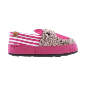 Acorn Kids' Critter Novelty Moc Slippers - Pale Pink