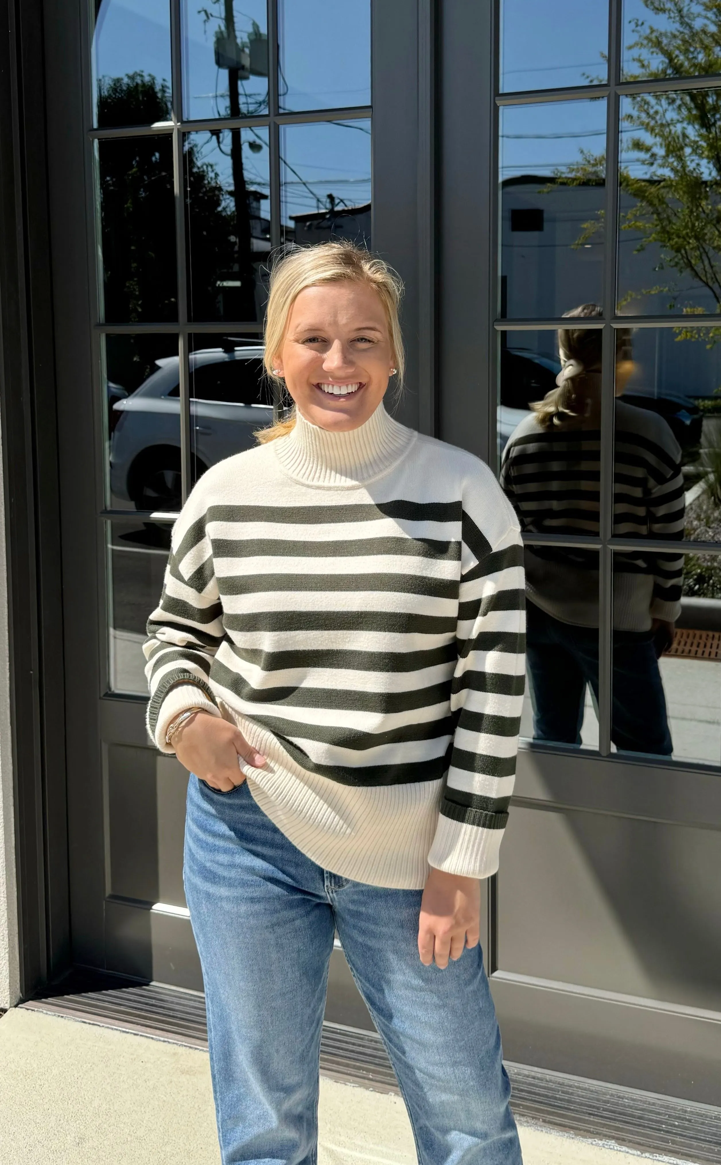 All for Stripes Sweater