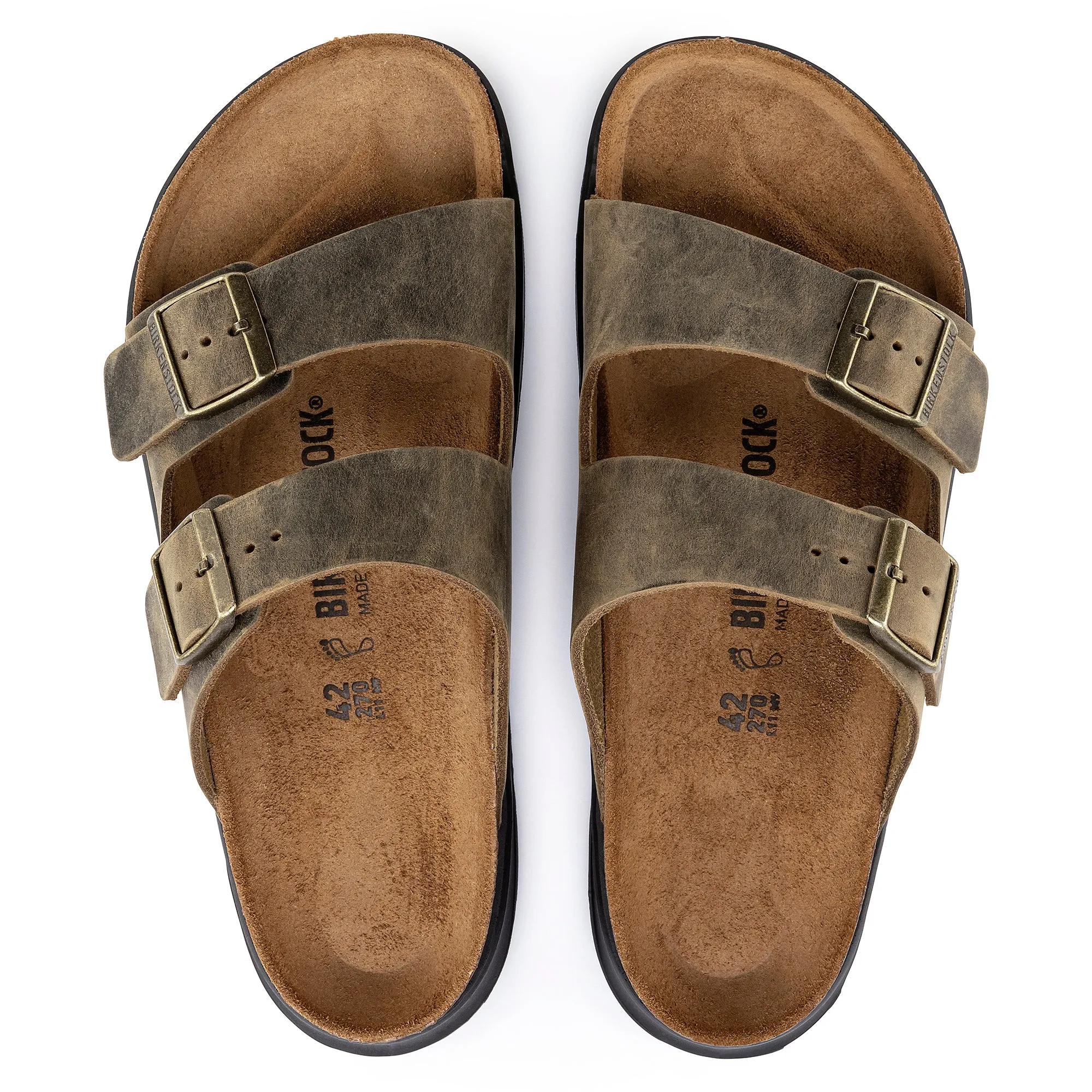 Birkenstock Arizona Rugged Oiled Leather Men's