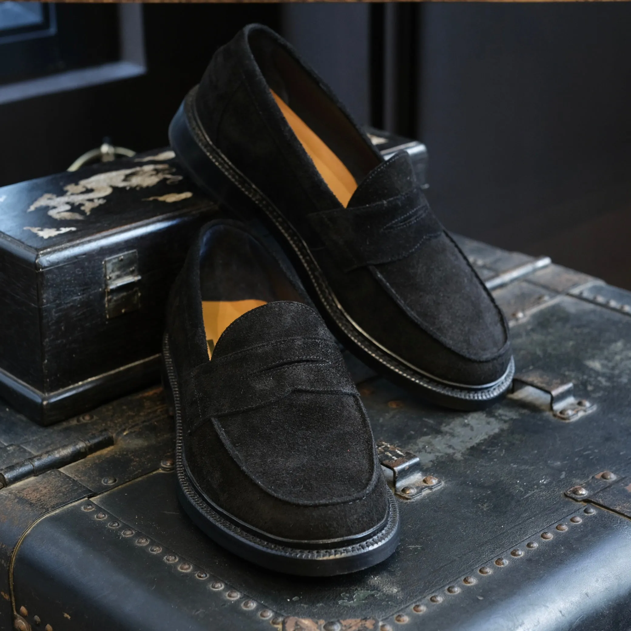 Blackstock & Weber Ellis Penny Loafer (Midnight)