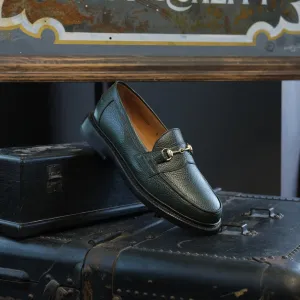 Blackstock & Weber Mason Horsebit Loafer (Green Grain)