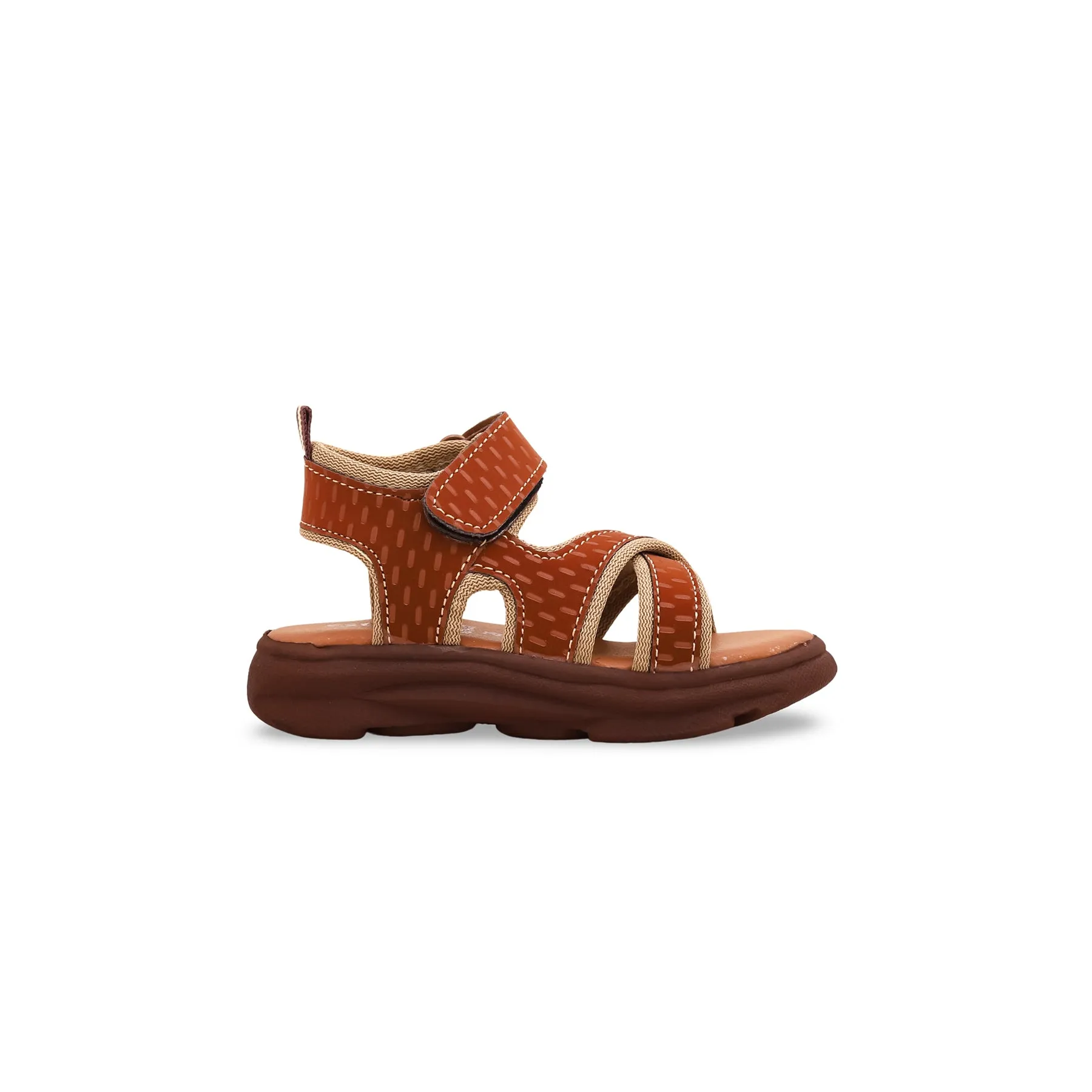 Boys Brown Casual Sandal KD9447