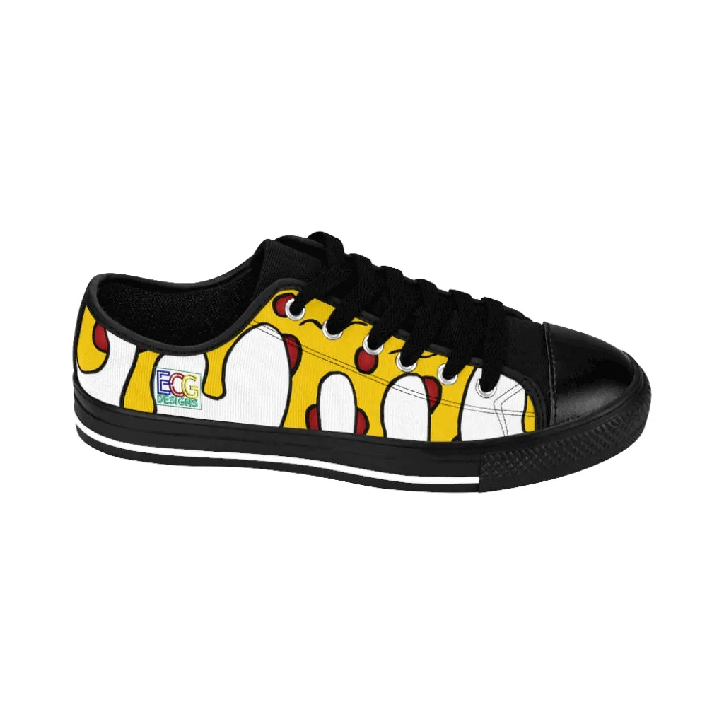 Cheesy Pizza Women's Sneakers