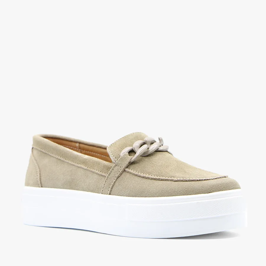 CHIMY BEIGE SUEDE