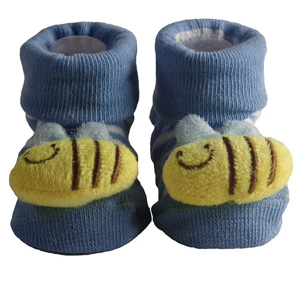 Cute Infant Baby Cotton Socks Shoes, 0 to 6 Months