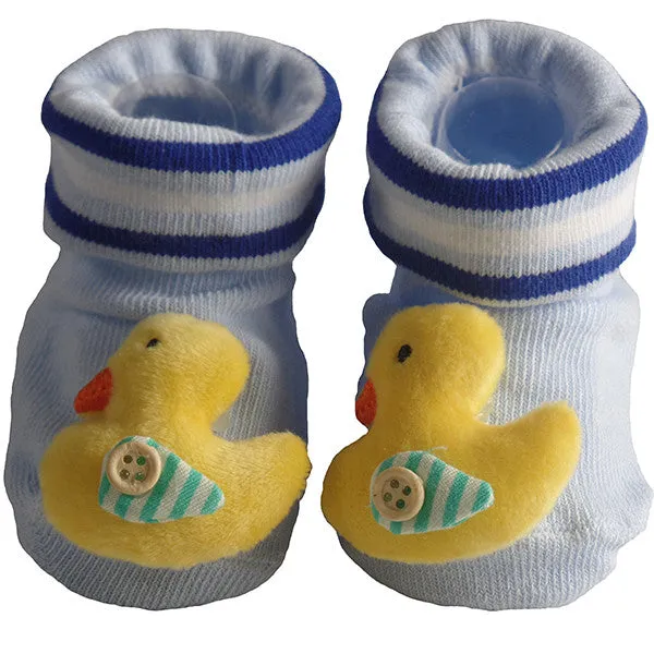 Cute Infant Baby Cotton Socks Shoes, 0 to 6 Months