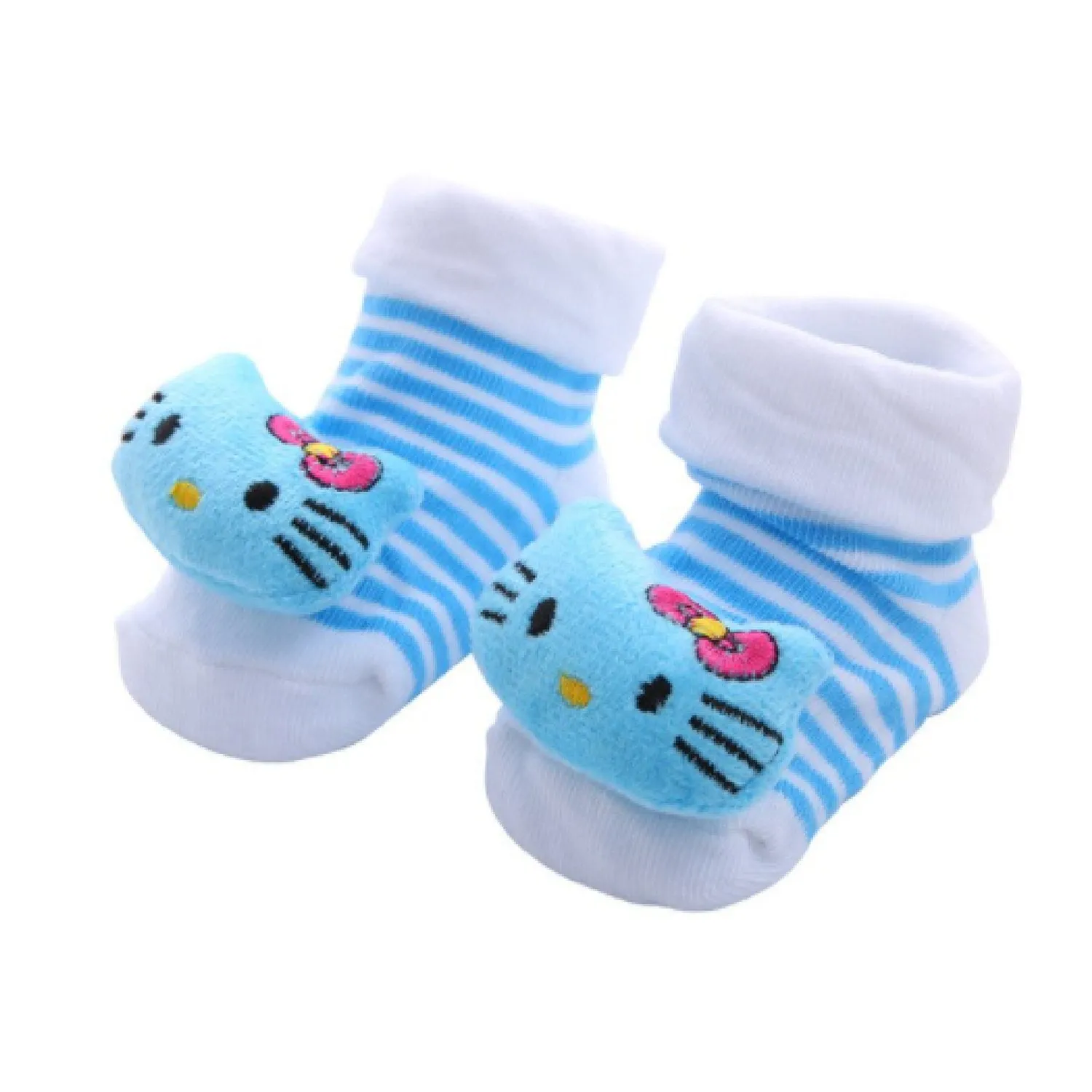 Cute Infant Baby Cotton Socks Shoes, 0 to 6 Months