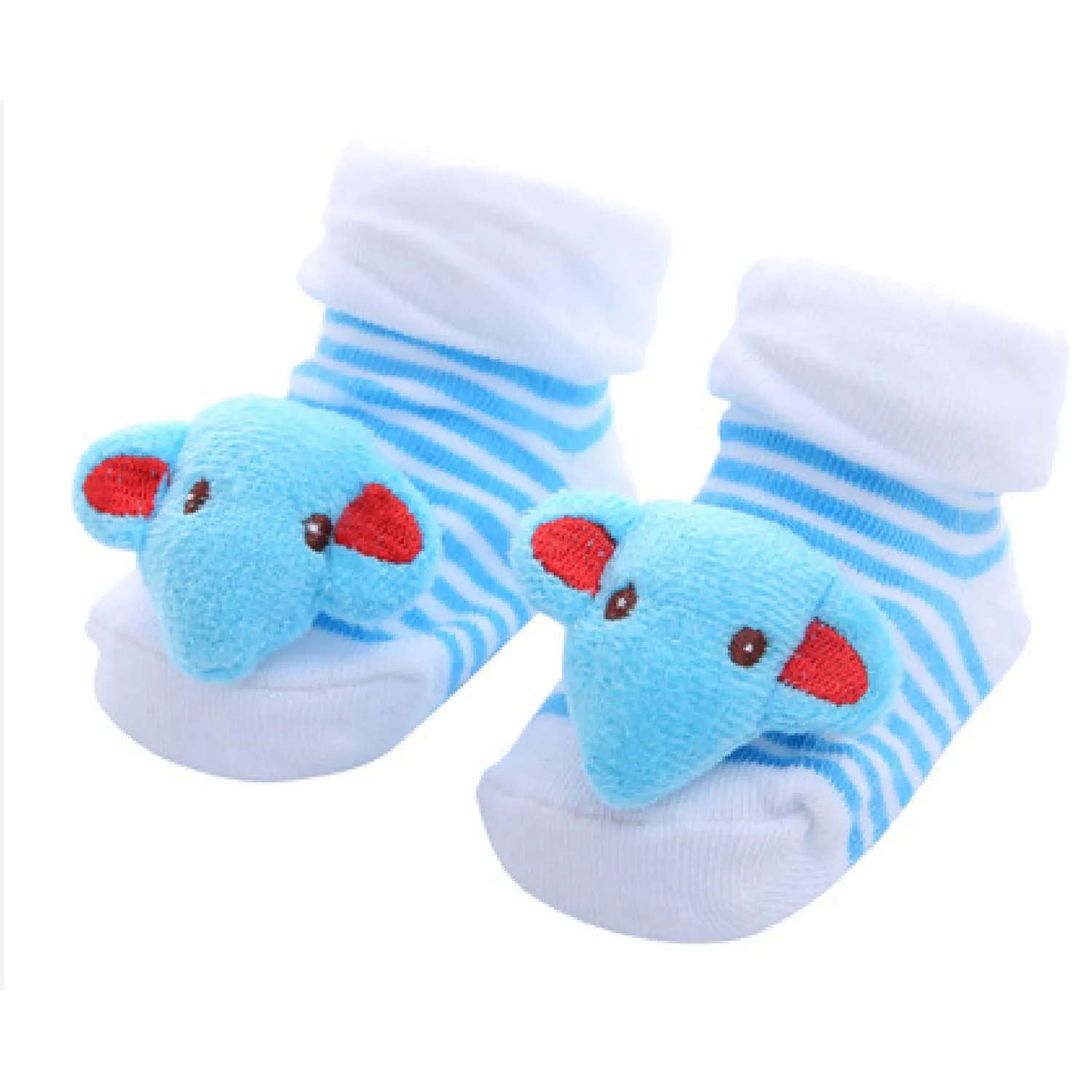 Cute Infant Baby Cotton Socks Shoes, 0 to 6 Months