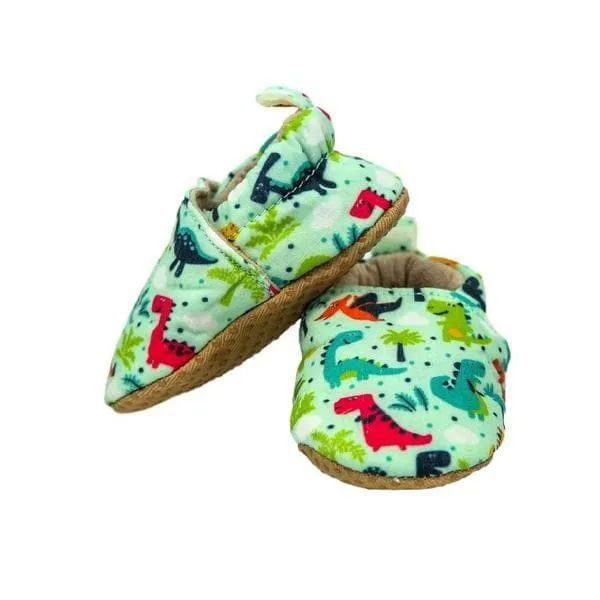 Dinosaur Baby Moccasins