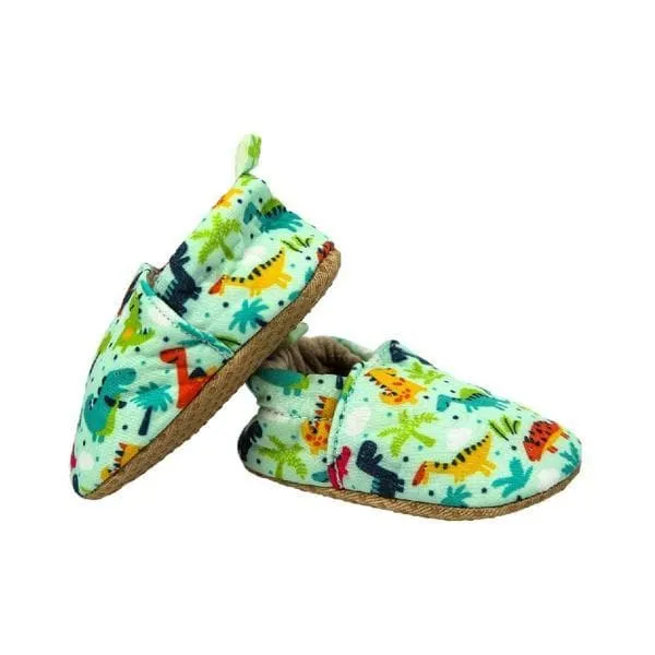 Dinosaur Baby Moccasins