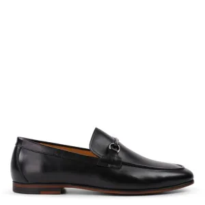 Ethan Black Calf Loafers