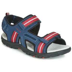 Geox J Strada Boys Blue Sandals