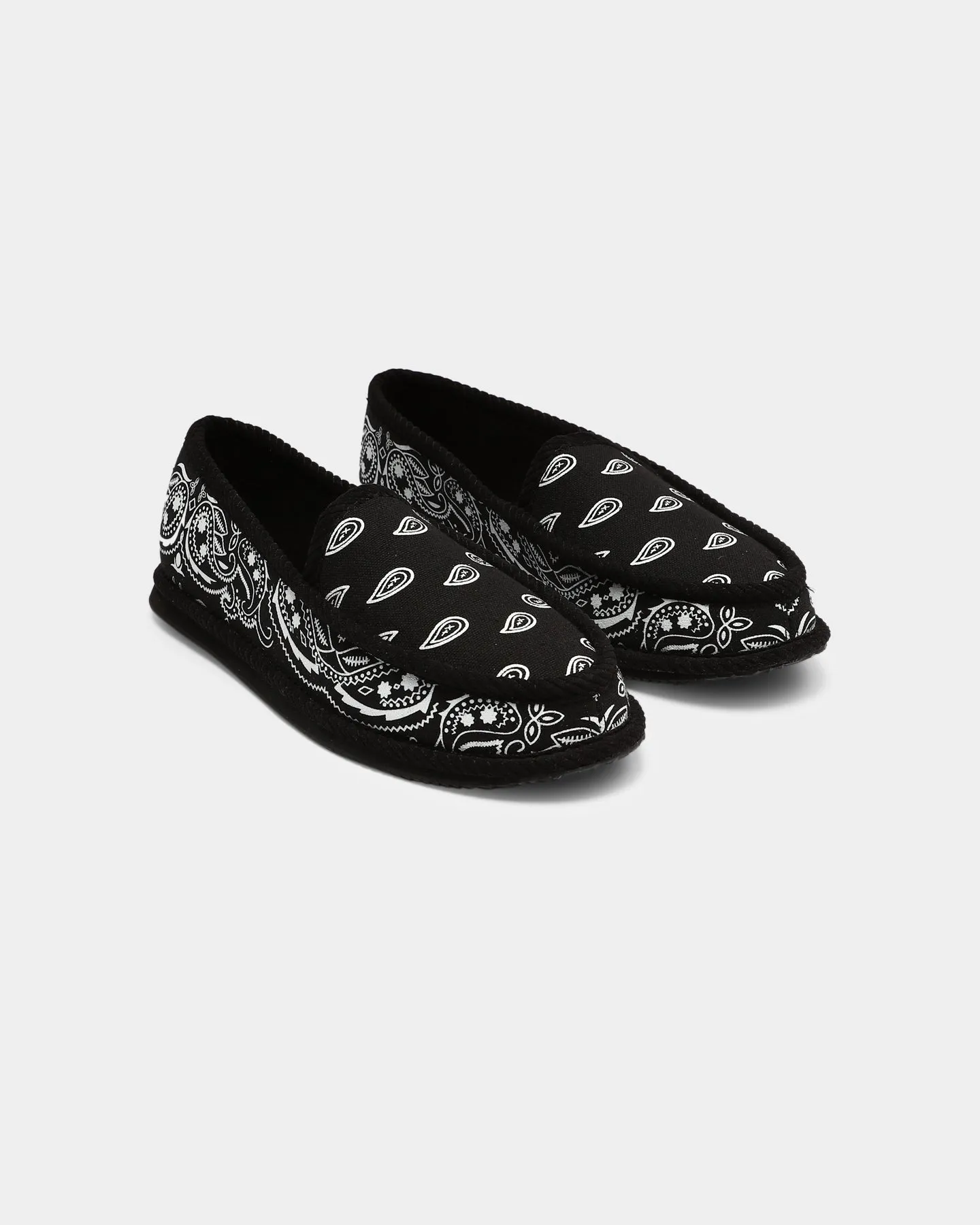 Goat Crew Bandana Slipper Black/White