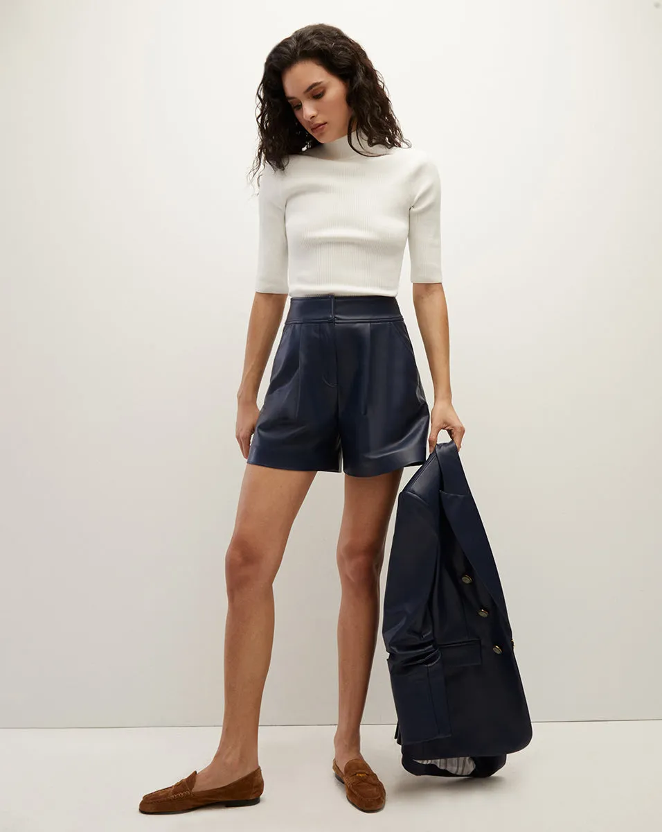 Haina Vegan Leather Short