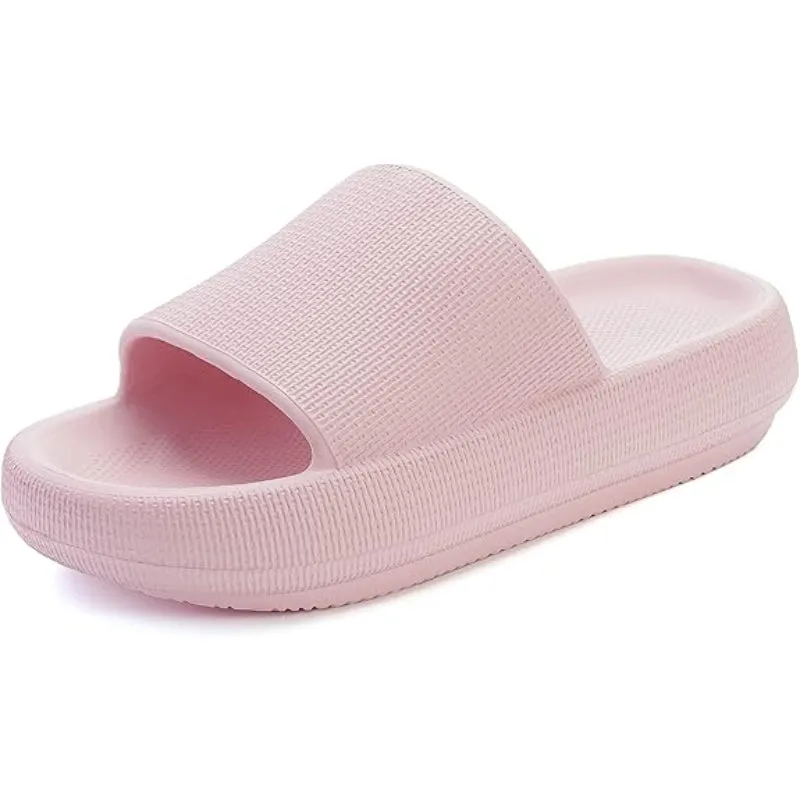 House Pillow Slippers With Thick Cushioned Sole