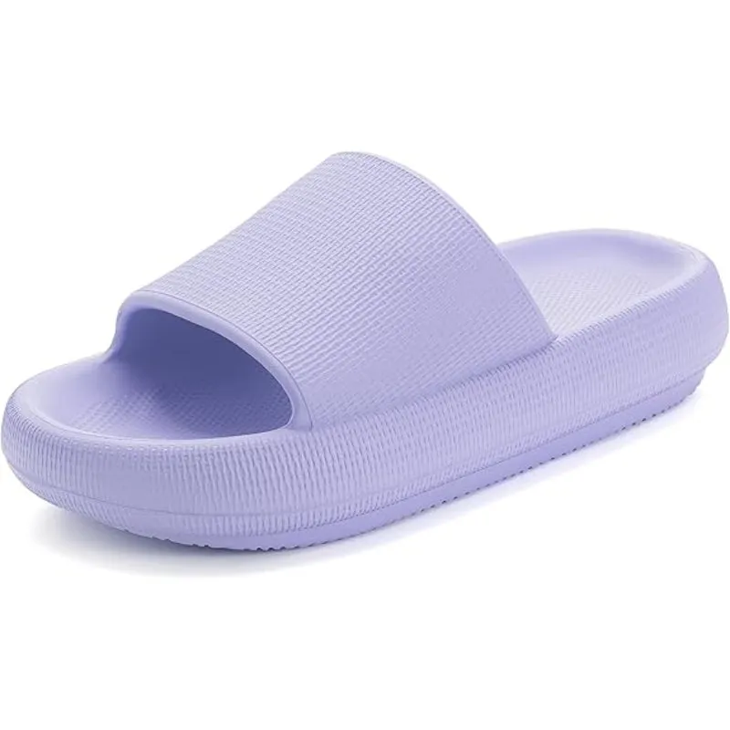 House Pillow Slippers With Thick Cushioned Sole