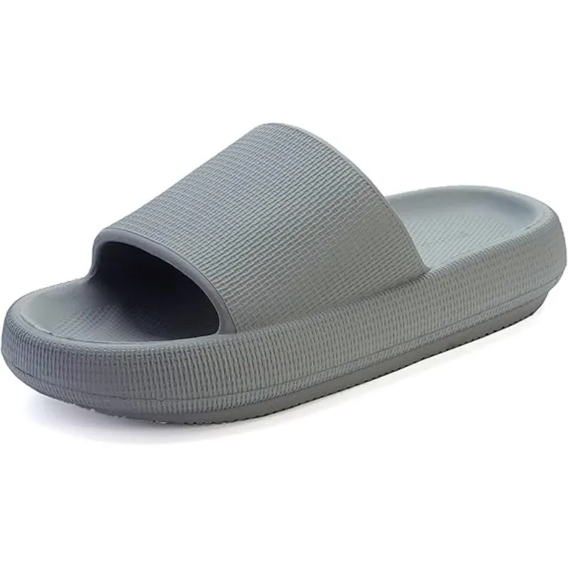 House Pillow Slippers With Thick Cushioned Sole