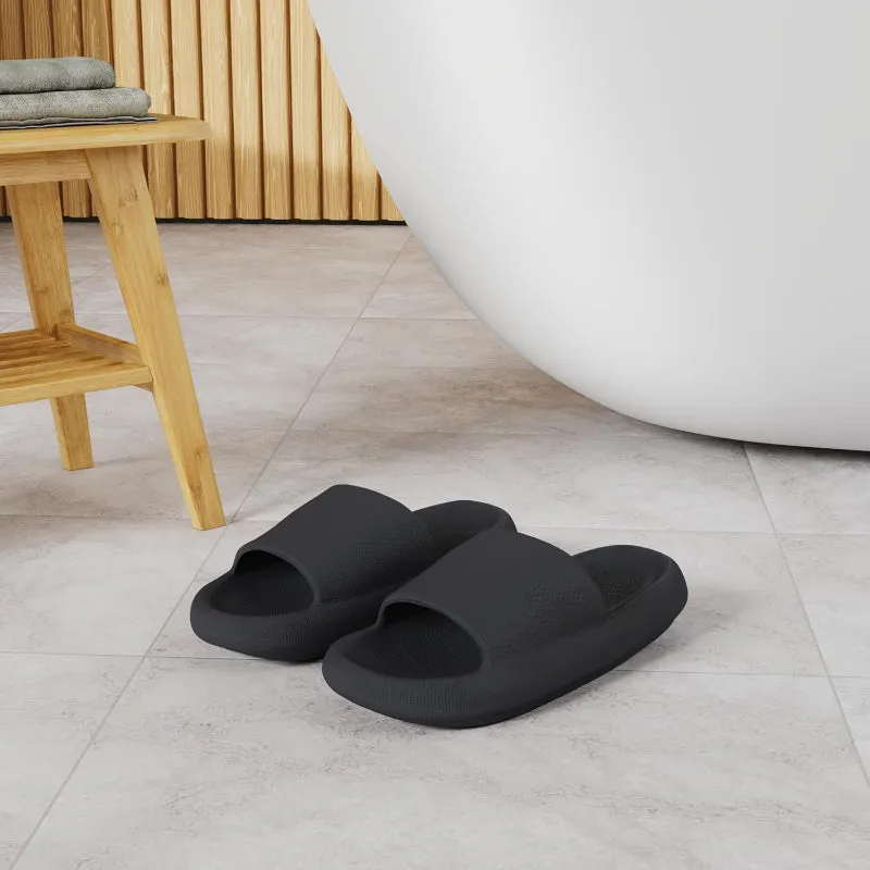 House Pillow Slippers With Thick Cushioned Sole