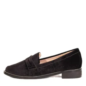 Lea Velvet Loafers