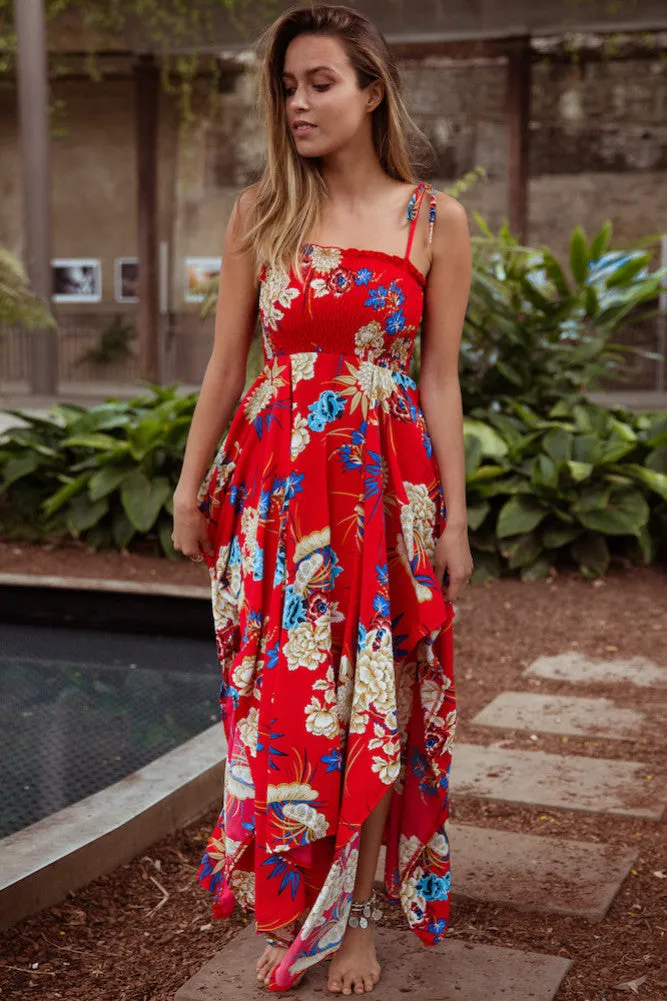 Luka Maxi Dress Red