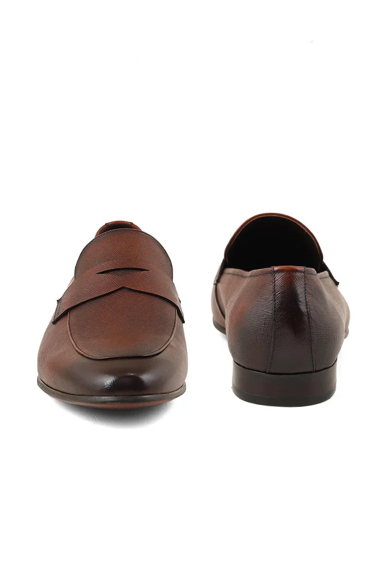 Men Formal Loafers M38089-Coffee