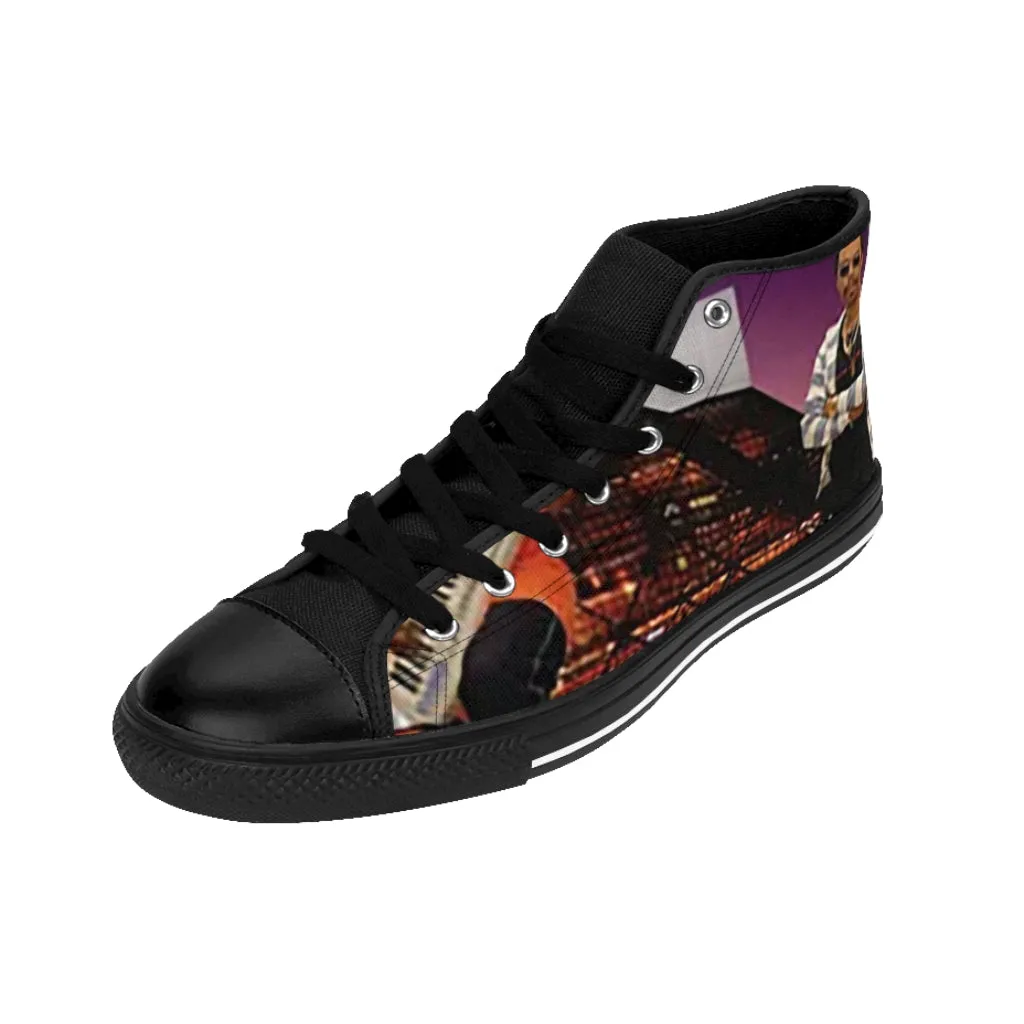 M.U.S.I.C. World HQ Men's High-top Sneakers