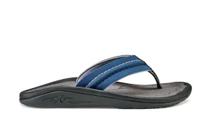 Olukai Men's Hokua Sandal/Slate Blue-Charcoal