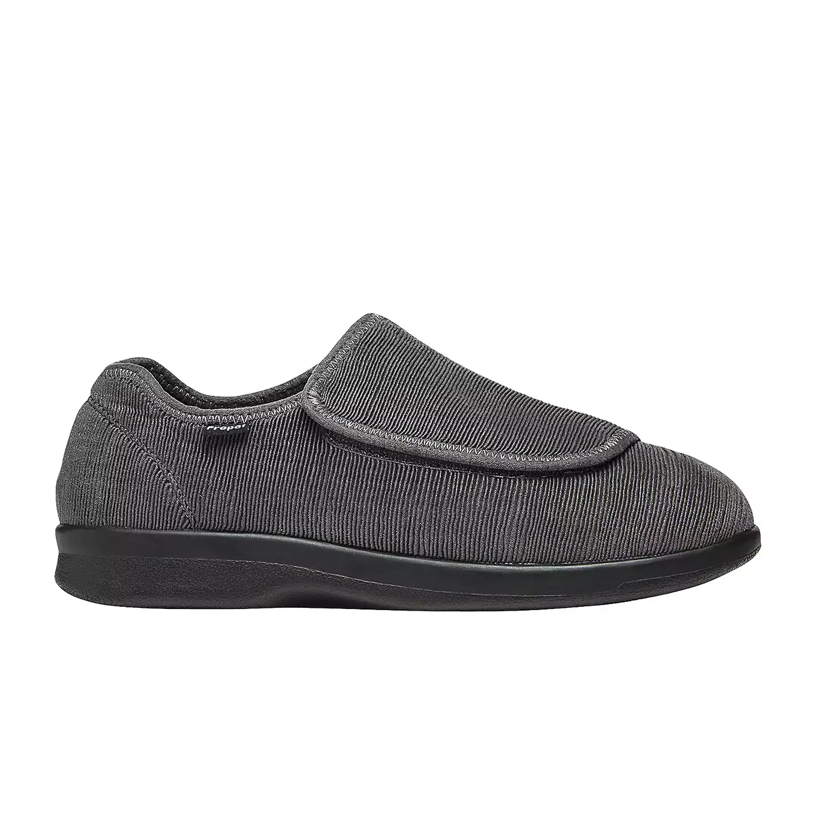 Propet Cush N Foot Slipper (Men) - Slate Corduroy