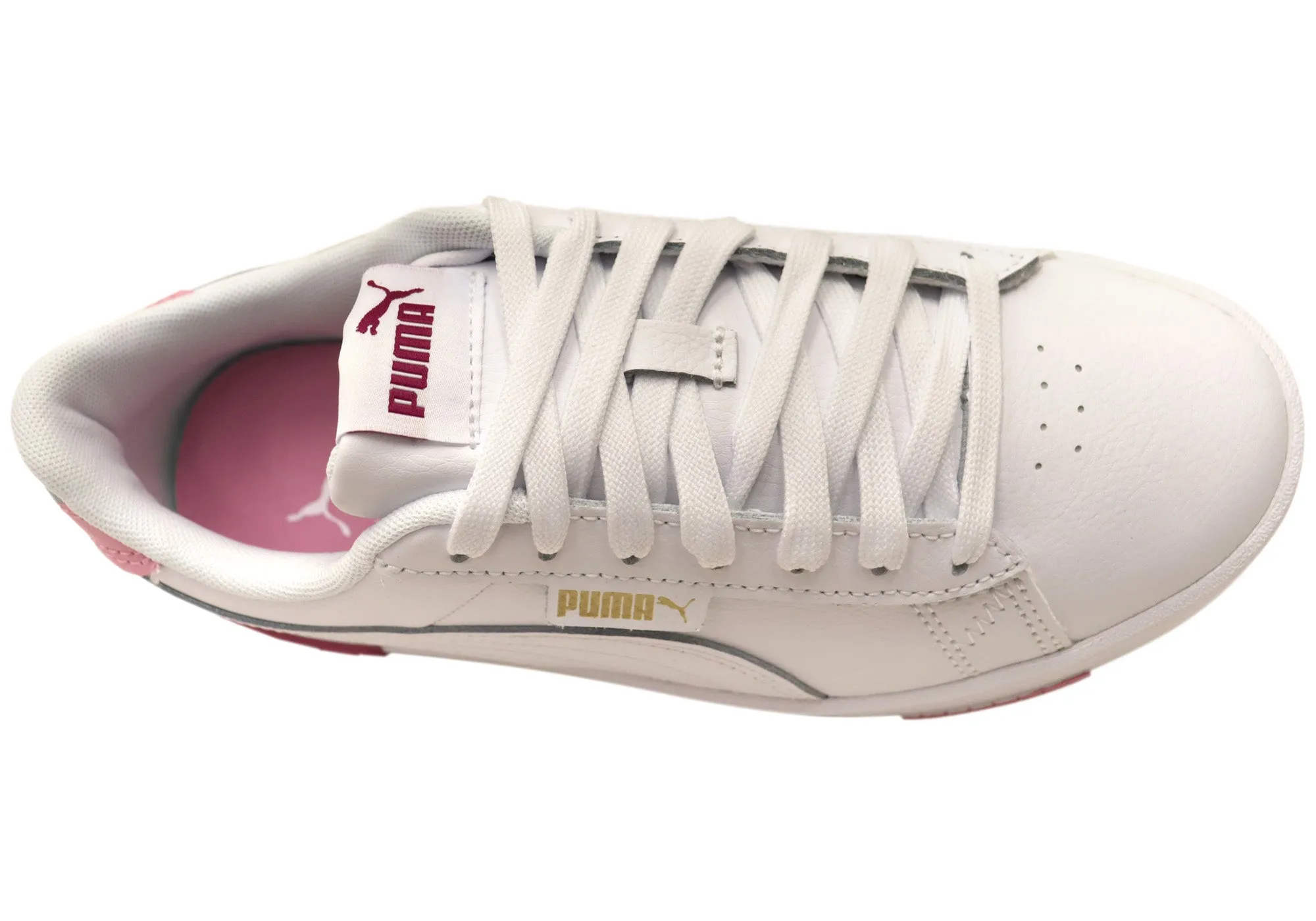 Puma Womens Jada Renew Comfortable Lace Up Sneakers