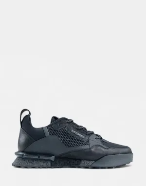 Replay Field Classic Grid Black Sneakers