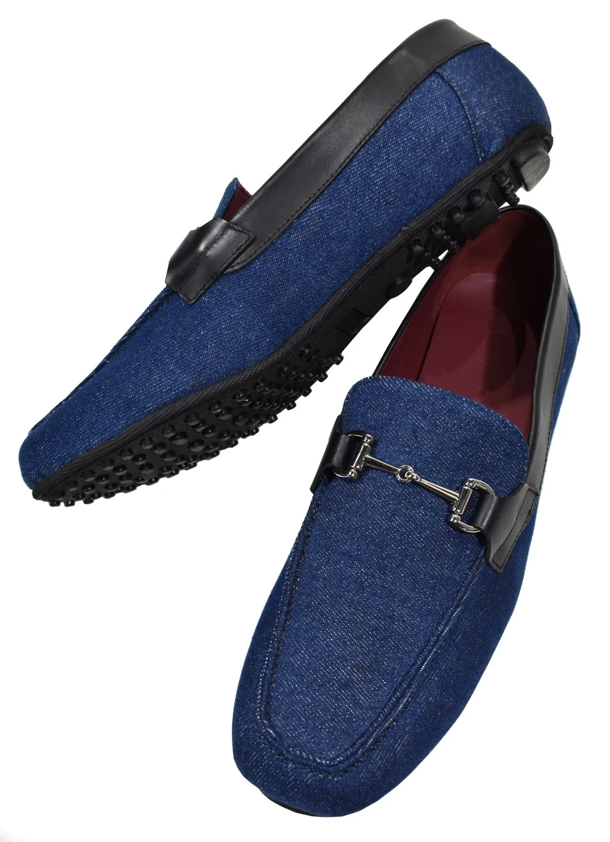 S126 Denim Moccasin