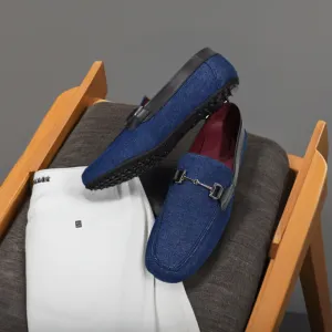 S126 Denim Moccasin