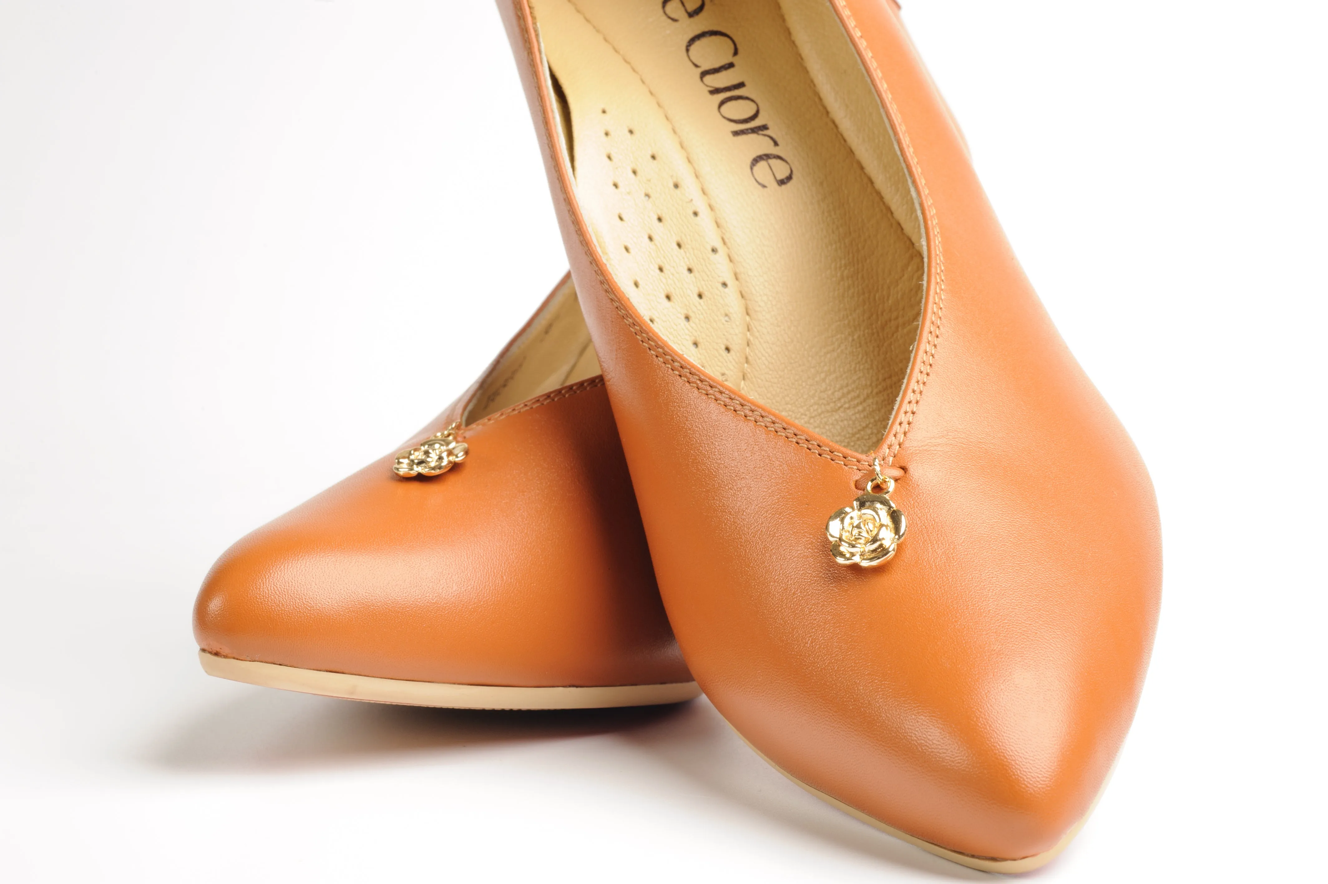 Shoeful Self-Love Flats: Thornless Rose