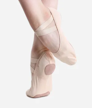 Split Sole Stretch Canvas Ballet Shoes, Medium Width - SD16 L