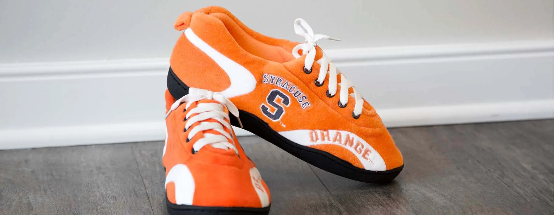 Syracuse Orangemen All Around Rubber Soled Slippers