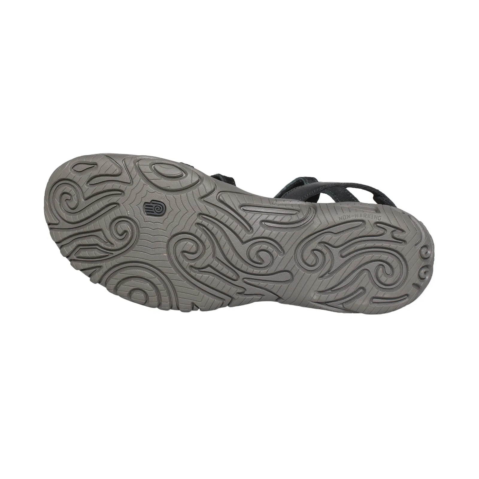 Teva Kayenta Suede Black Sandals - Women's