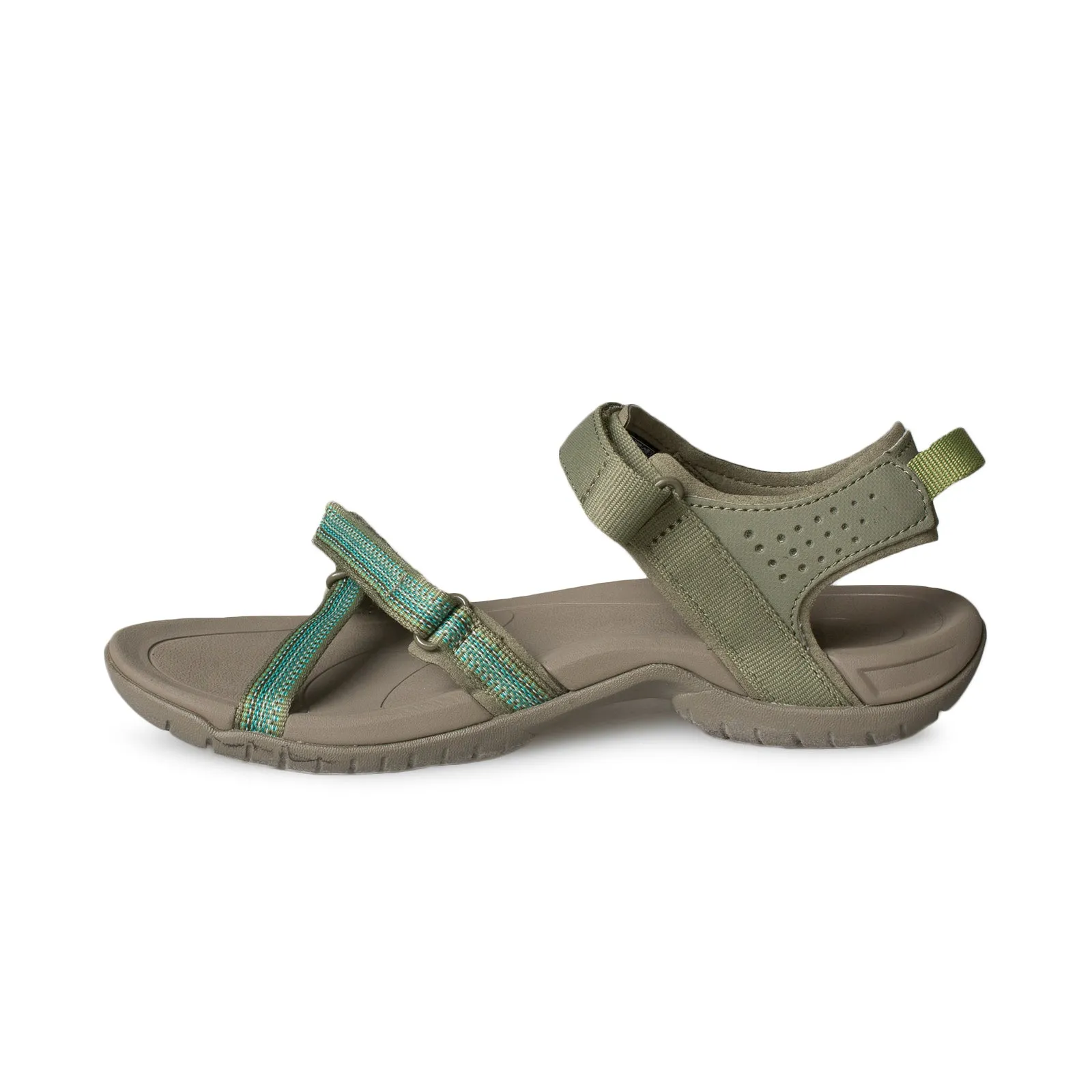 Teva Verra Antiguous Burnt Olive Sandals - Women's