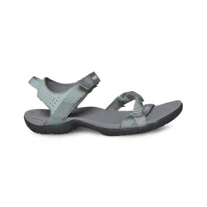 Teva Verra Spili Ladder Gray Mist Sandals - Women's