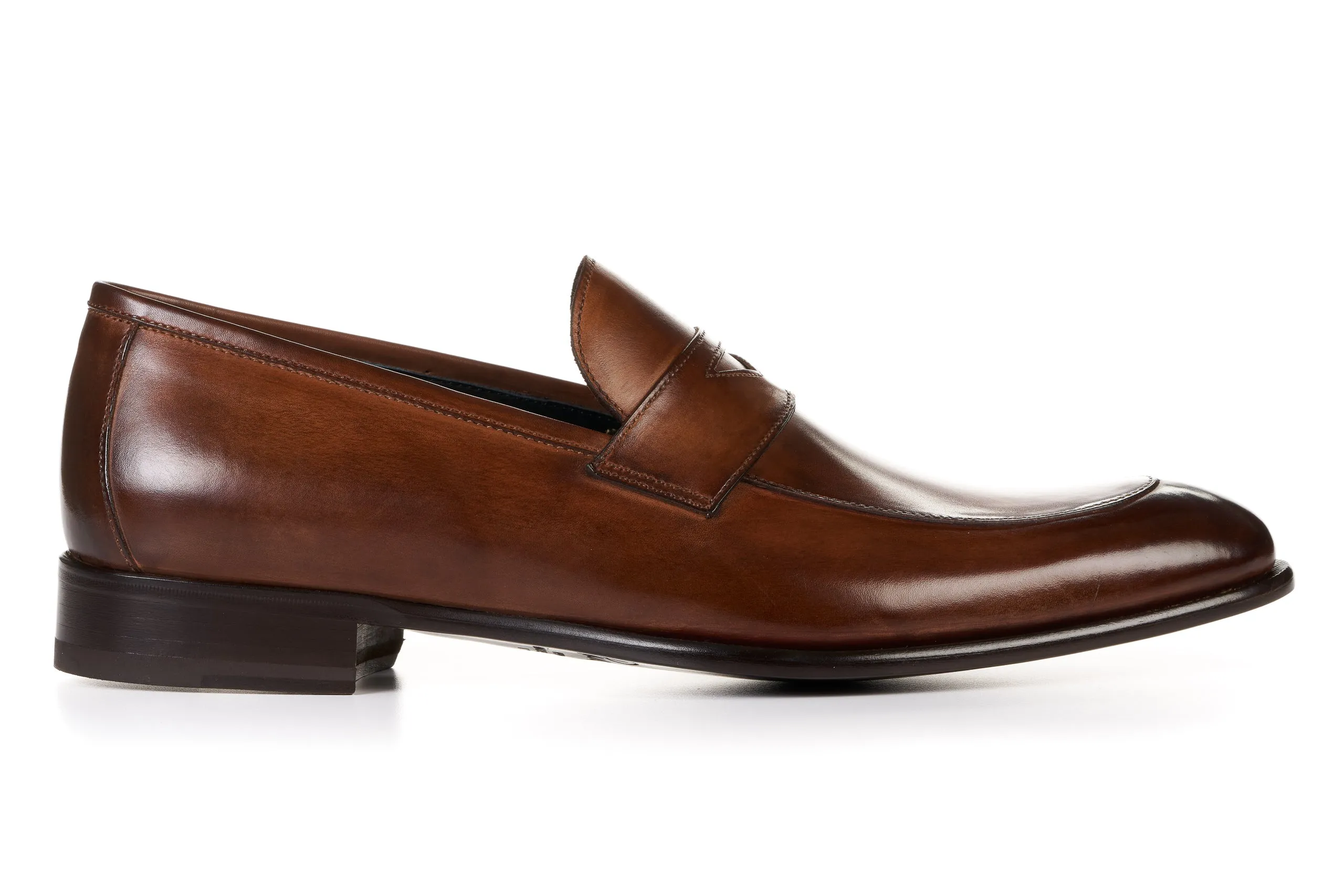 The Stewart Penny Loafer - Brown