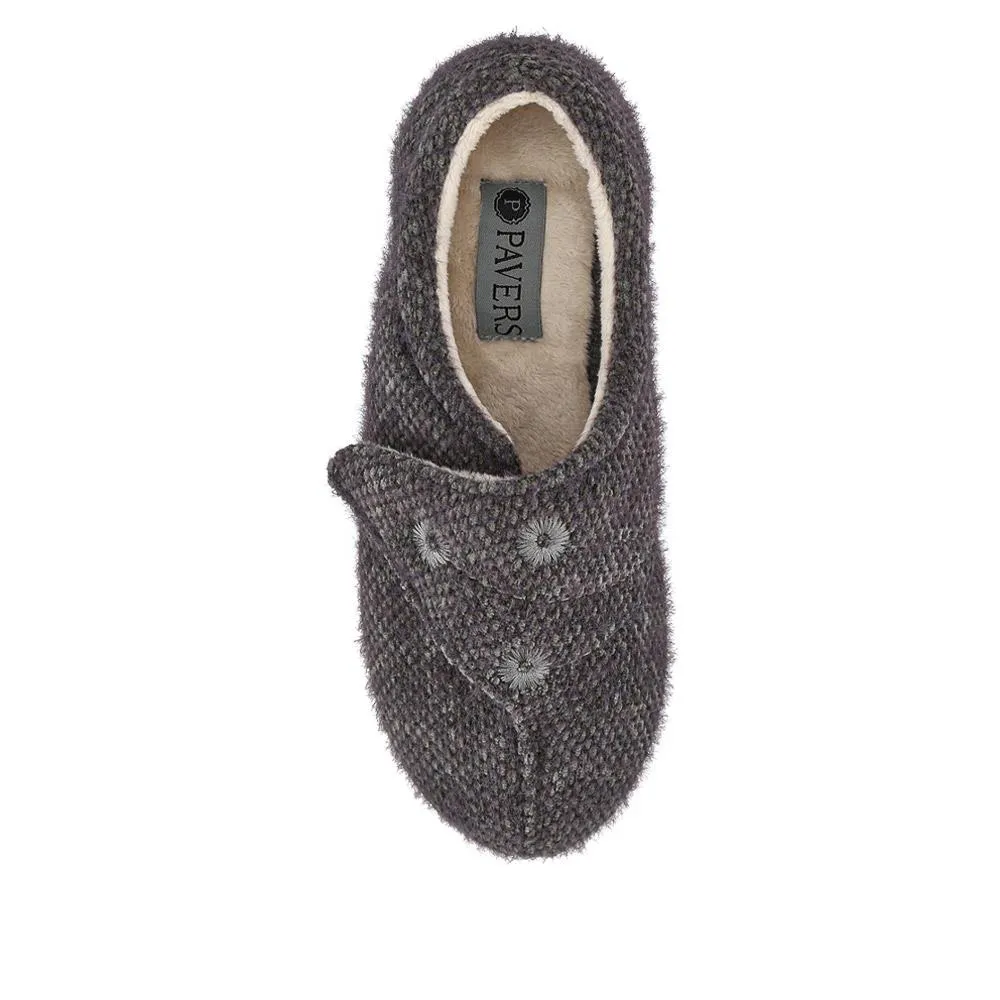 Touch-Fasten Memory Foam Slippers - QING40001 / 325 709