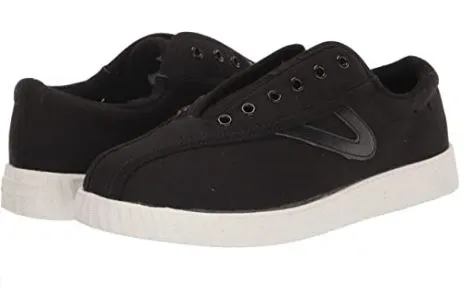 Tretorn Men's Canvas Sneakers Nylite Black