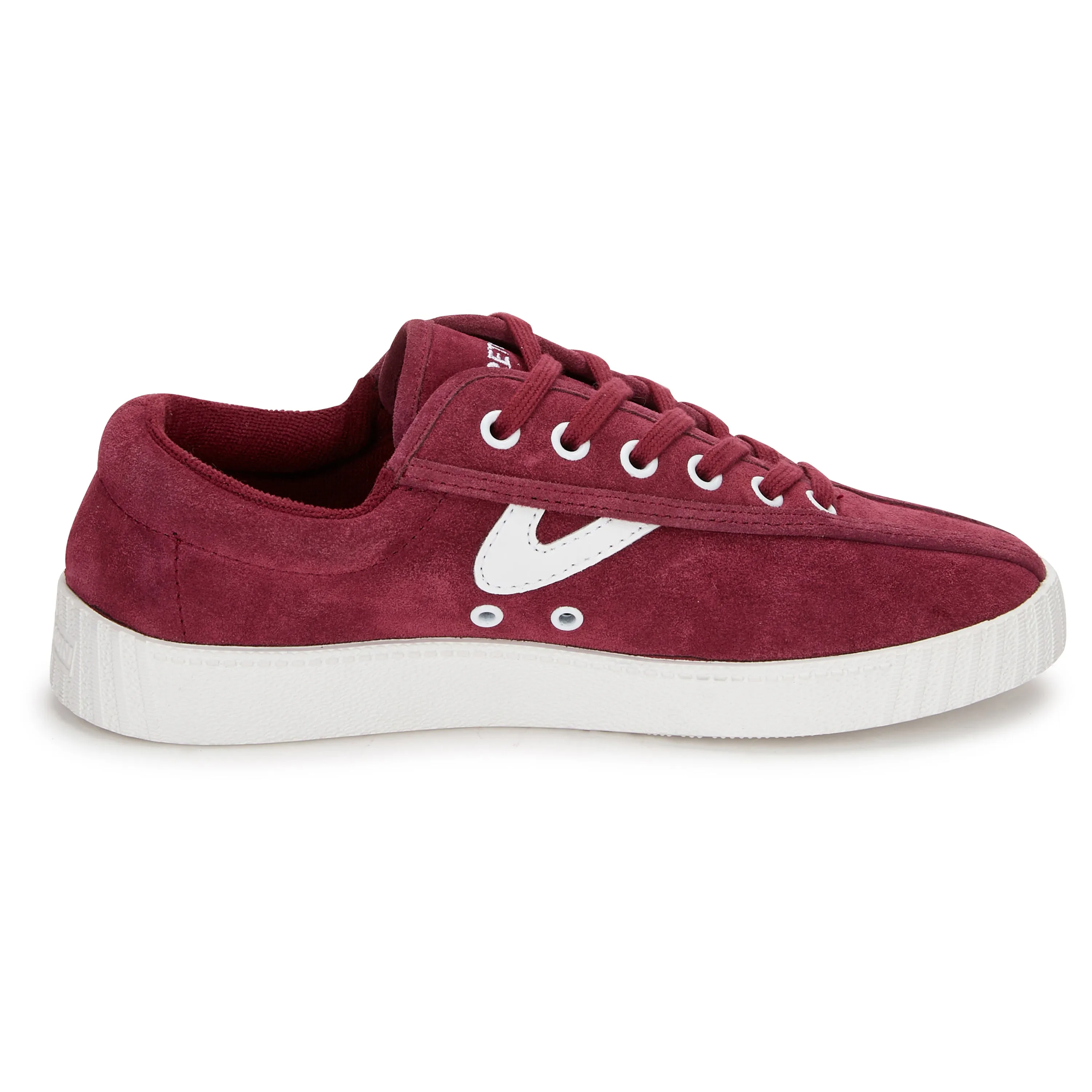 Tretorn Women's Sneaker Nylite Plus Suede Berry Red