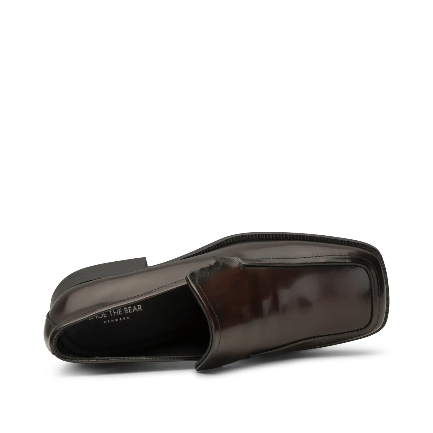 Ulla loafer leather - BROWN HIGH SHINE