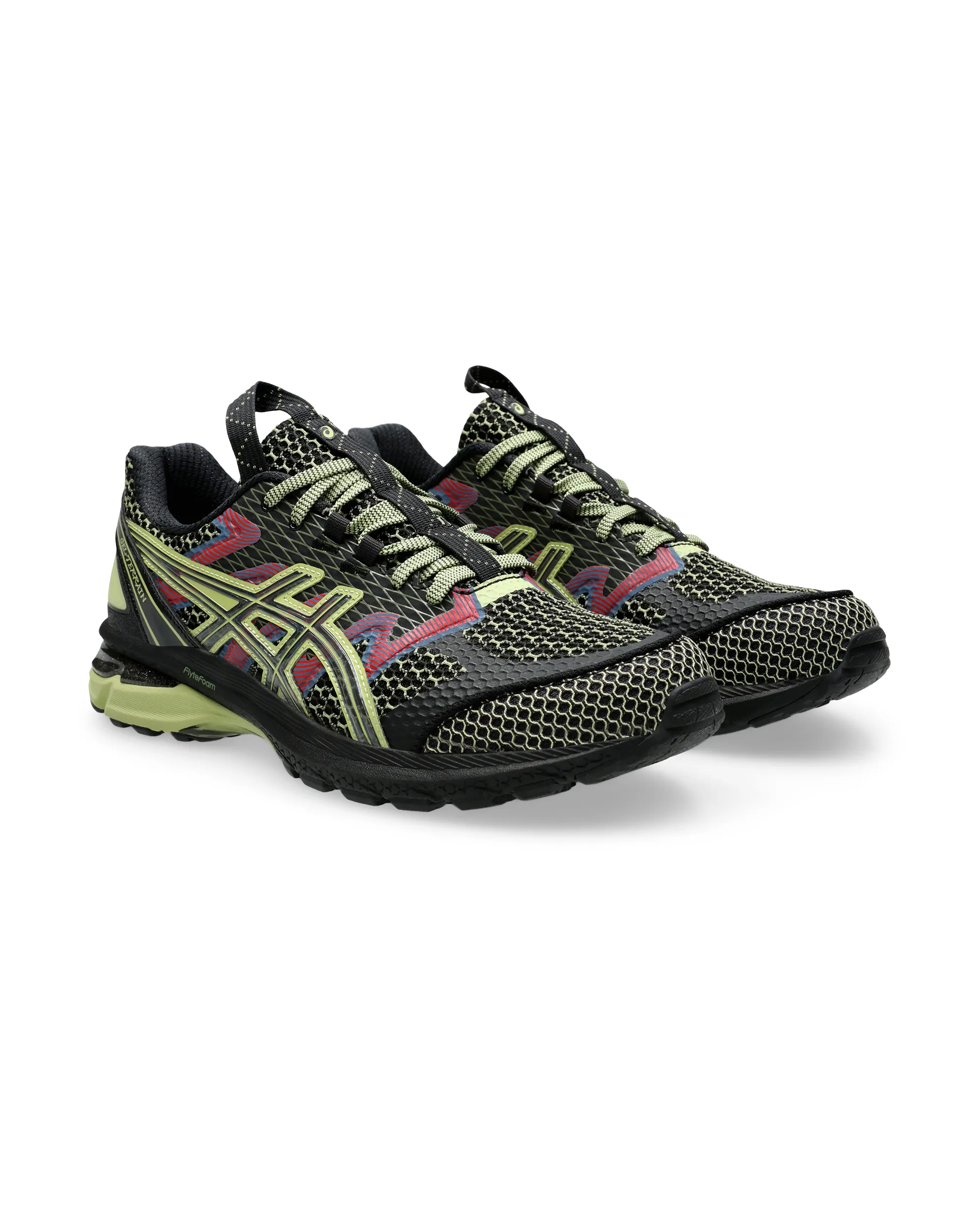 US4-S GEL-TERRAIN - Black / Neon Lime