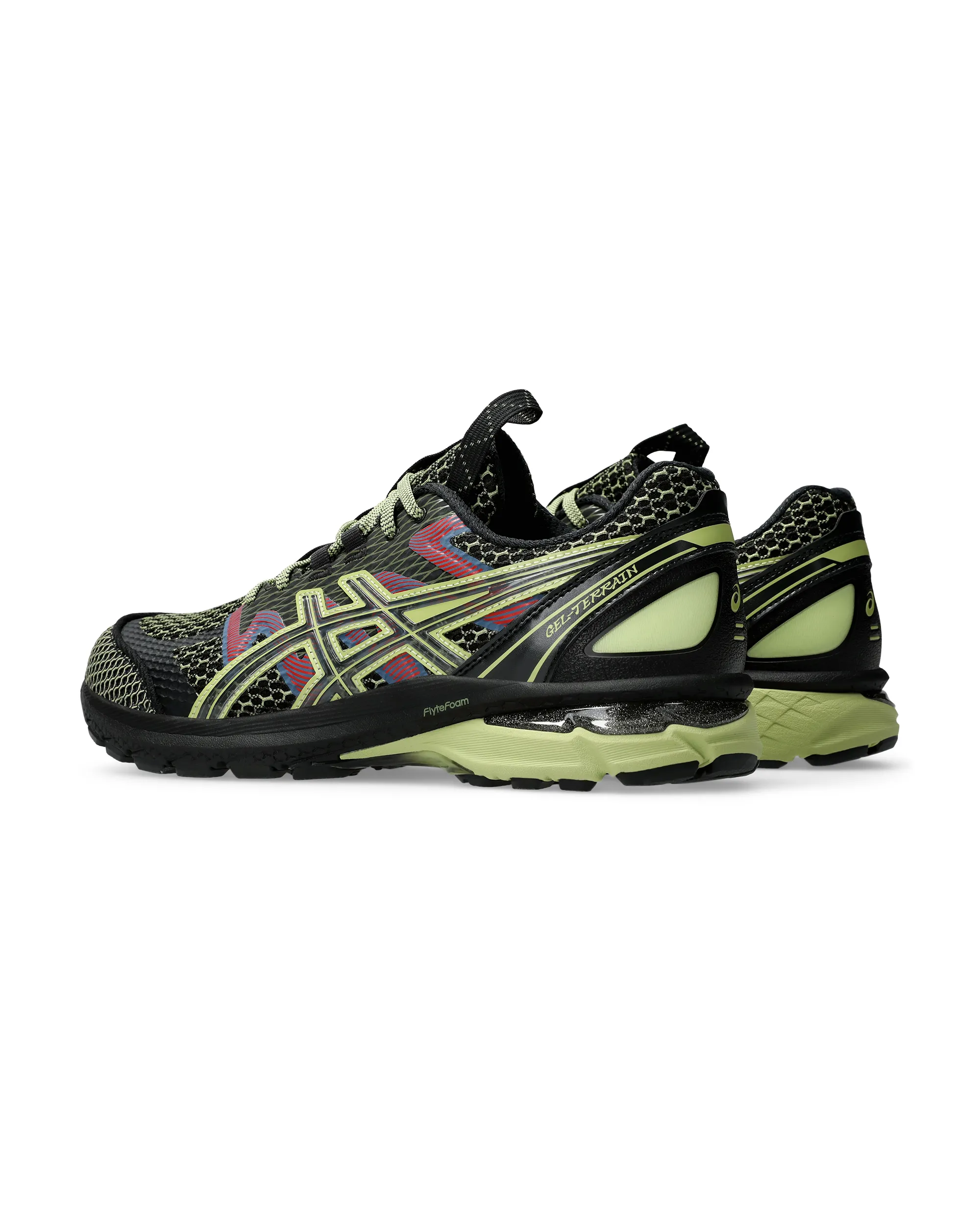 US4-S GEL-TERRAIN - Black / Neon Lime