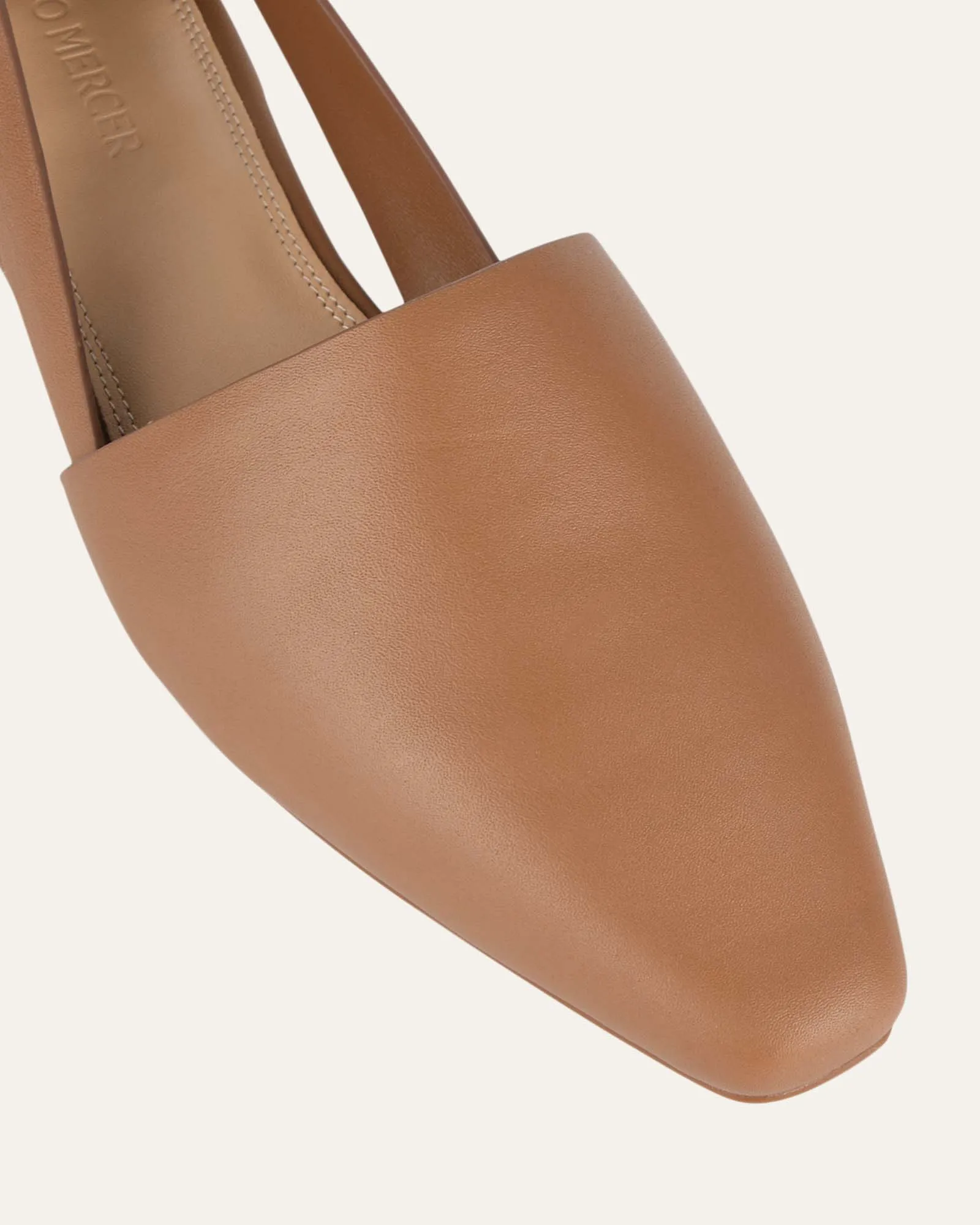 WILLA CASUAL FLATS CARAMEL LEATHER