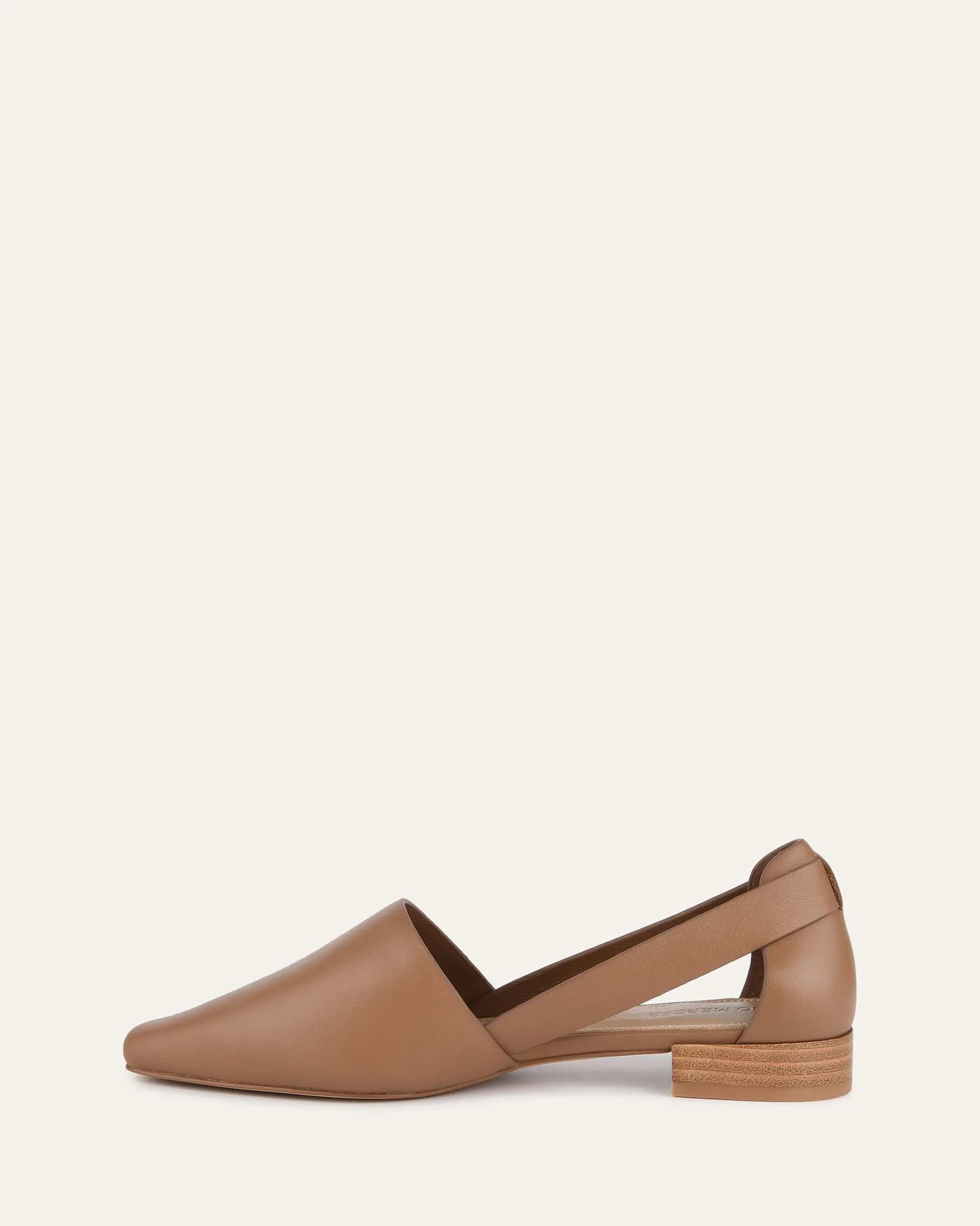 WILLA CASUAL FLATS CARAMEL LEATHER