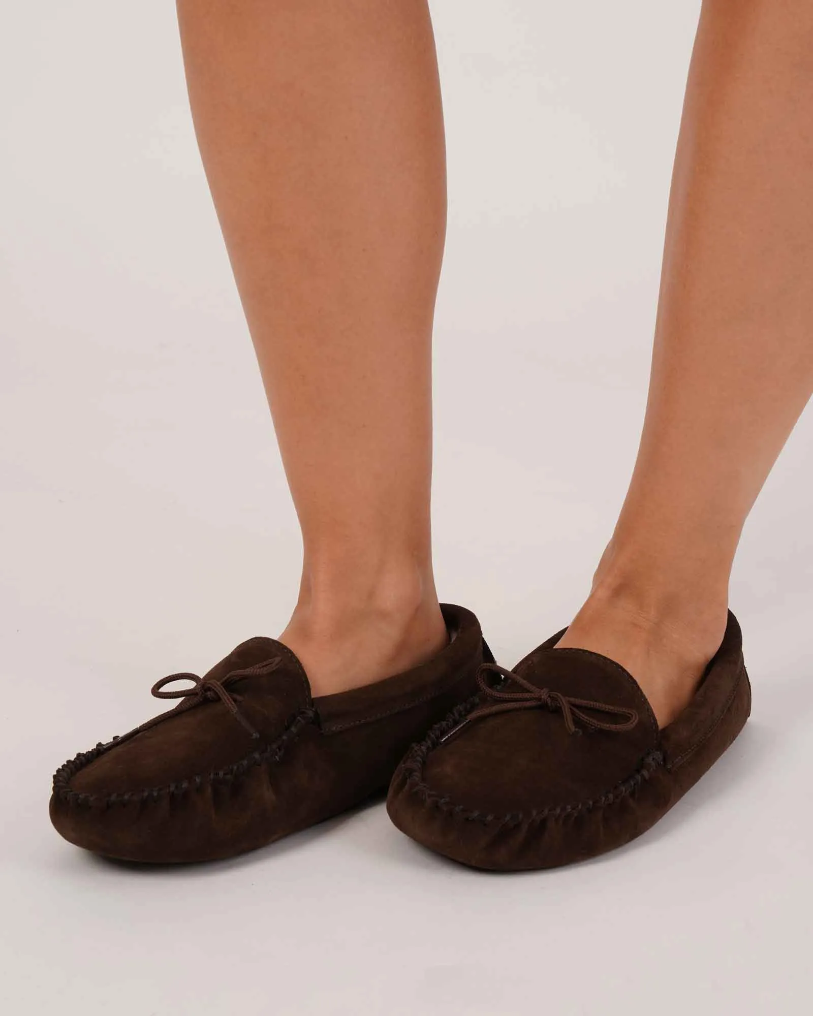 Women's Marina Sheepskin Slippers - Brown