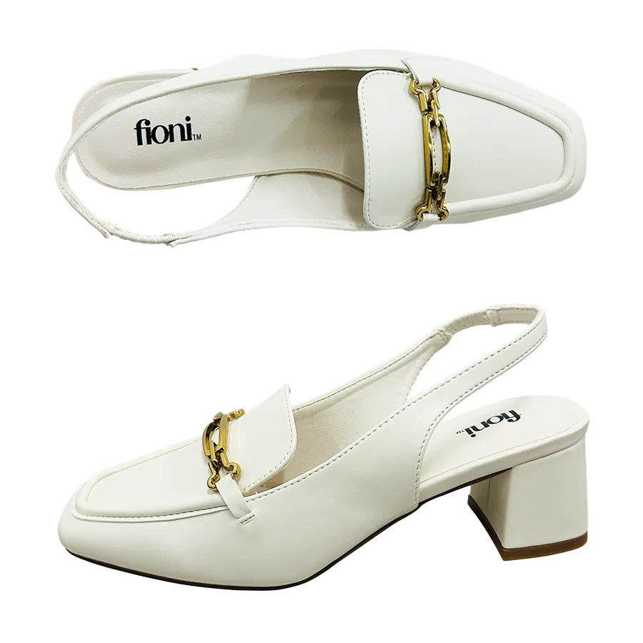 Women's Slingback Heeled Loafers